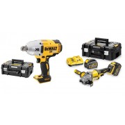 KIT XR FLEXVOLT Amoladora + Llave impacto DeWALT