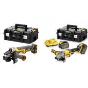 KIT XR FLEXVOLT Amoladora 54V + Amoladora 18V DeWALT + Maletines