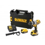 Taladro Percutor sin escobillas XR 18V + Batería 5Ah DeWALT
