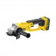 MiniAmoladora XR 18V 125mm +2Baterías 4Ah DeWALT