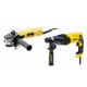 KIT Martillo Ligero Combi 800W + Amoladora DeWALT