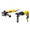 KIT Martillo Ligero Combi 800W + Amoladora DeWALT
