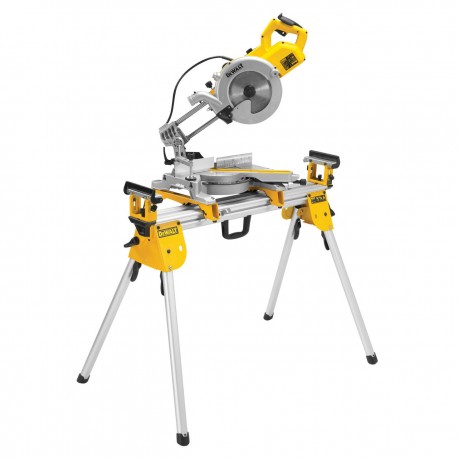 KIT Ingletadora Telescópica 1850W + Banco de trabajo DeWALT