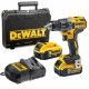 Taladro Atornillador sin escobillas 18V + Baterías 5Ah + Maletín + Cargador DeWALT