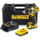 Taladro Atornillador sin escobillas 18V + Baterías 2Ah+ Maletí­n + Cargador DeWALT