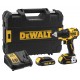 Taladro Atornillador sin escobillas 18V + Baterías 1,5Ah DeWALT