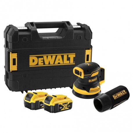 Lijadora Rotorbital sin escobillas XR 18V con DeWALT