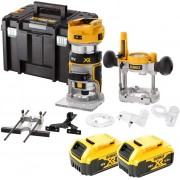 Fresadora Combo sin escobillas XR 18V LiIon DeWALT