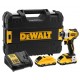 Atornillador de Impacto sin escobillas 18V con DeWALT