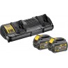 18/54V XR FLEXVOLT 6AH BATTERY X 2 DeWALT