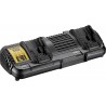 Cargador Doble XR FLEXVOLT: 54V 18V DeWALT