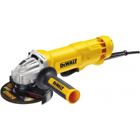 Miniamoladora 125mm 1.400W con interruptor DeWALT