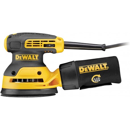 Lijadora Rotorbital 280W Ø125mm 12.000 DeWALT
