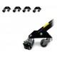 Juego 4 adaptadores + 16 ruedas (para Elevador ELC-720) - R-720