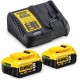 Kit 2 Baterías carril XR 18V LiIon DeWALT