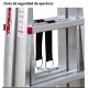 Escalera telescópica de aluminio multiusos súper profesional TELEST4