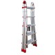 Escalera telescópica de aluminio multiusos súper profesional TELEST6