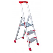 Escalera de tijera con peldaños cómodos EN943