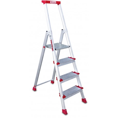 Escalera de tijera con peldaños cómodos EN944