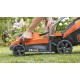 Cortacésped con 2 baterías de 18V 2,5Ah Black+Decker