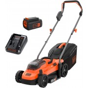 Cortacésped con una batería de 36V 2,5Ah Black+Decker