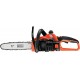 Motosierra con una batería de 18V 2Ah Black+Decker