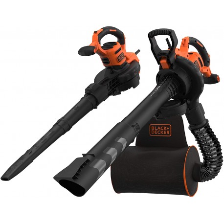 Aspirador, soplador y triturador mochila 3.000W Black+Decker