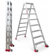 Escalera de tijera de doble subida NDS13 13+13 Peldaños