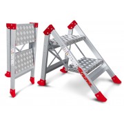 Taburete de alta seguridad en aluminio SGP2 2 Peldaños