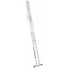 Escalera multiuso de 3 tramos con peldaños cómodos EN1514 13+14+14 Peldaños
