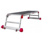 Plataforma de trabajo plegable para uso profesional PLA1 1 Peldaño