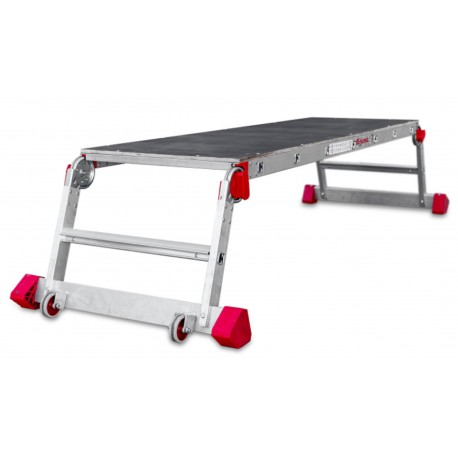 Plataforma de trabajo plegable para uso profesional PLA1 1 Peldaño
