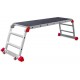 Plataforma de trabajo plegable para uso profesional PLA2 2 Peldaño