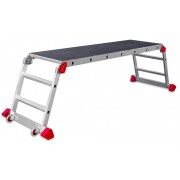 Plataforma de trabajo plegable para uso profesional PLA2 2 Peldaño