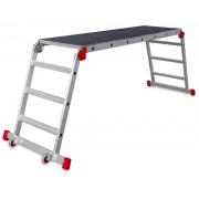 Plataforma de trabajo plegable para uso profesional PLA3 3 Peldaño
