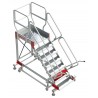 Escalera con plataforma y cuatro ruedas | Inclinación de 45º SY45-13 13 Peldaños