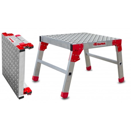 Plataforma de trabajo plegable para uso profesional PLAF 1 Peldaño