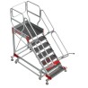 Escalera con plataforma y cuatro ruedas | TRAMEX SY-T05 5 Peldaños