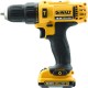 Taladro Percutor XR 10,8V con batería 2ah + maletín + cargador DeWALT