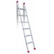 Escalera de apoyo con peldaños anchos EN1106 6 Peldaños