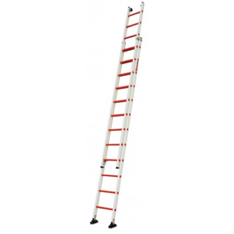 Escalera extensible de 2 tramos de fibra de vidrio 16+16 Peldaños