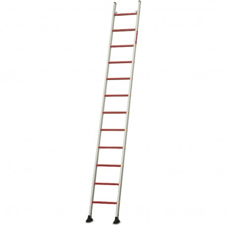 Escalera de un tramo para uso en apoyo de fibra de fibra 1TFV-300