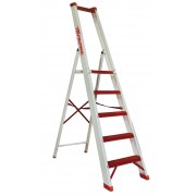 Escalera de tijera en fibra de vidrio con peldaños cómodos PAF07