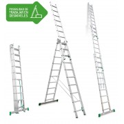 Escalera multiusos de 3 tramos 10+10+10 ES-TRIPLE10
