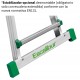 Escalera telescópica multiusos de uso doméstico 8+8 Peldaños ES-TELE4X4