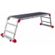 Plataforma de trabajo plegable para uso profesional PLA1 1 Peldaño