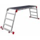 Plataforma de trabajo plegable para uso profesional PLA1 1 Peldaño