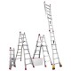 Escalera telescópica de aluminio multiusos súper profesional TELEST5