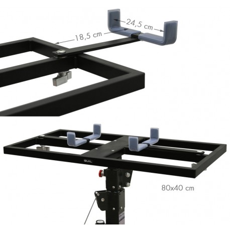 Bandeja para toldos BC-11/H 800X400MM