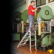 Taburete profesional para la industria CM2 2 Peldaños